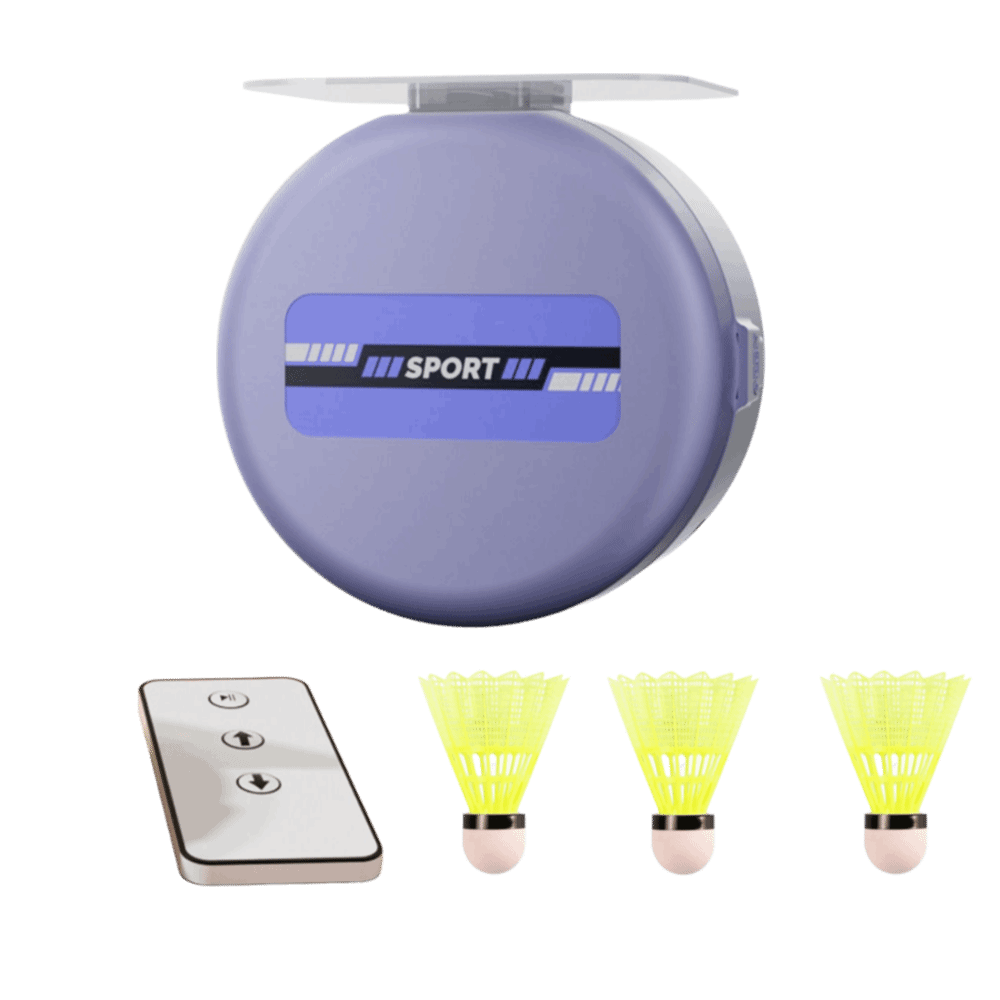 Badminton Rebound Trainer - 8pcs Ceiling Mounted Badminton Trainer Snap