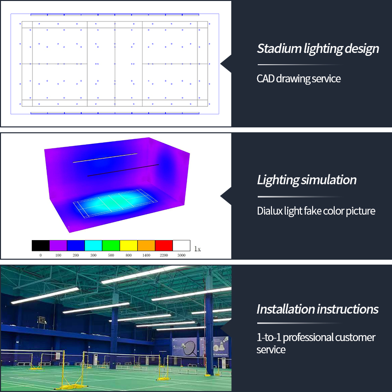 New Indoor Led Badminton Field - огляд і ціна Badminton Court
