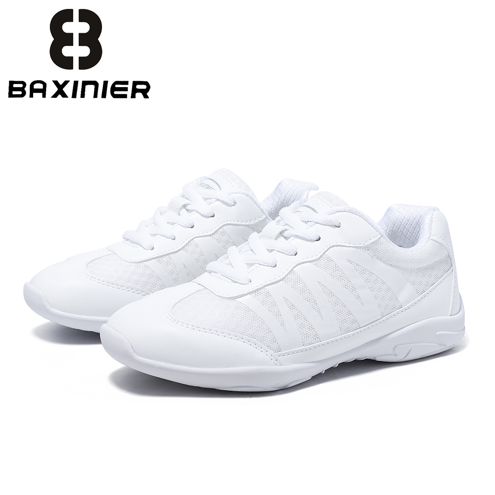 BAXINIER Girls White Cheer Ath - огляд і ціна Badminton Shoes