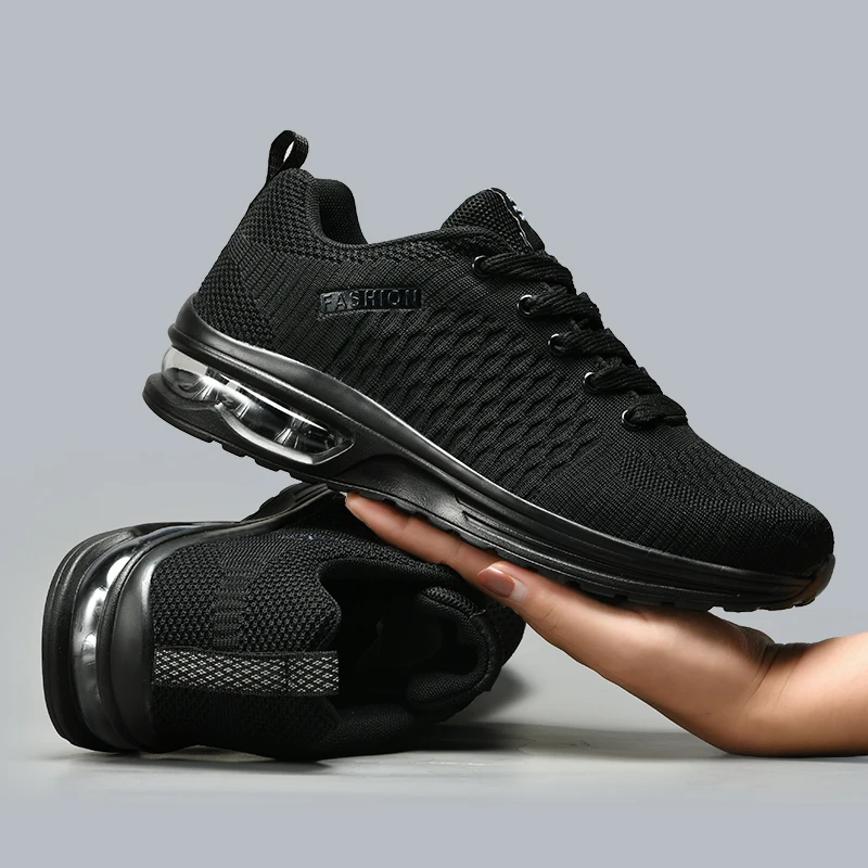 Men Running Shoes Lace Up Snea - огляд і ціна Badminton Shoes