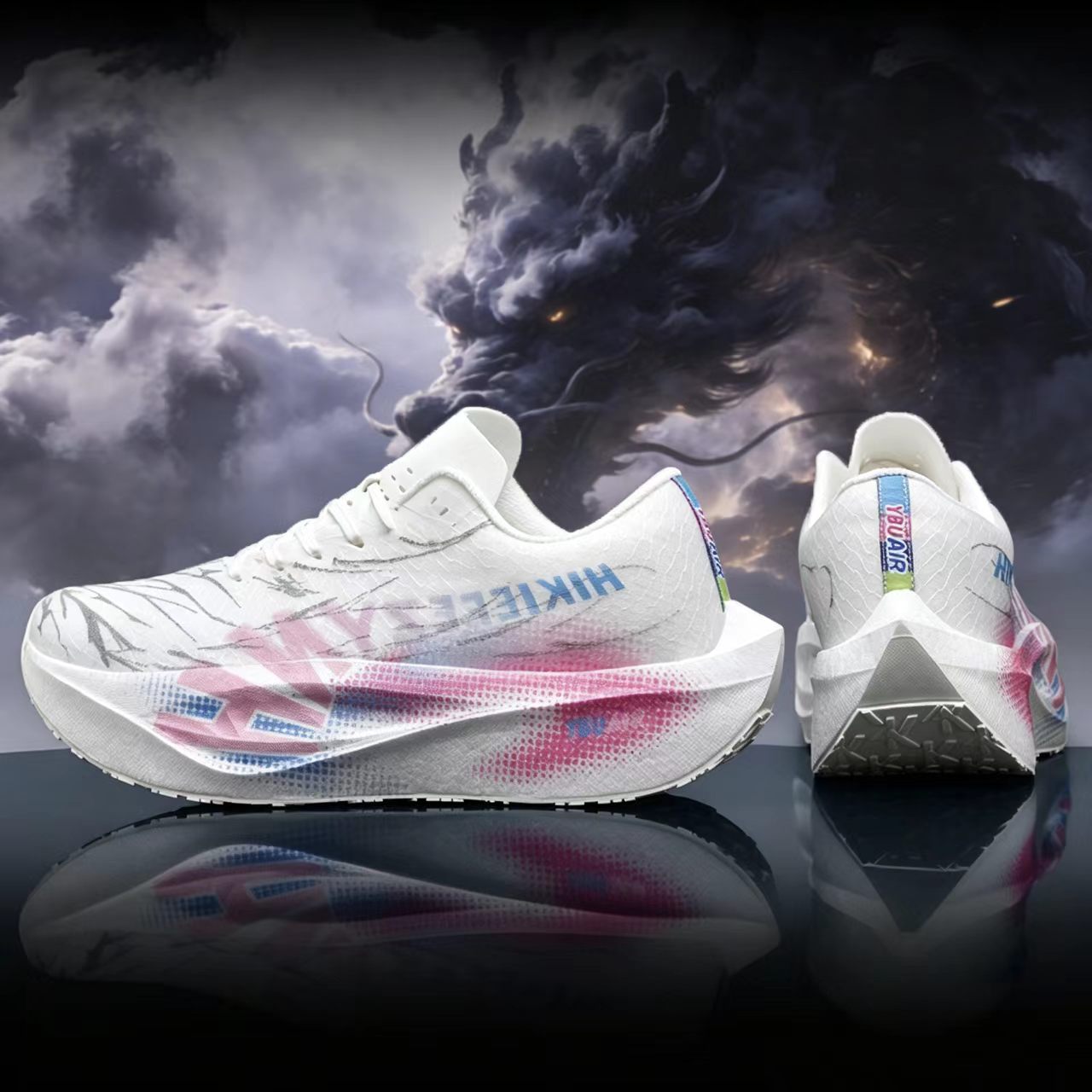 Men Carbon Plate Running Shoes - огляд і ціна Badminton Shoes